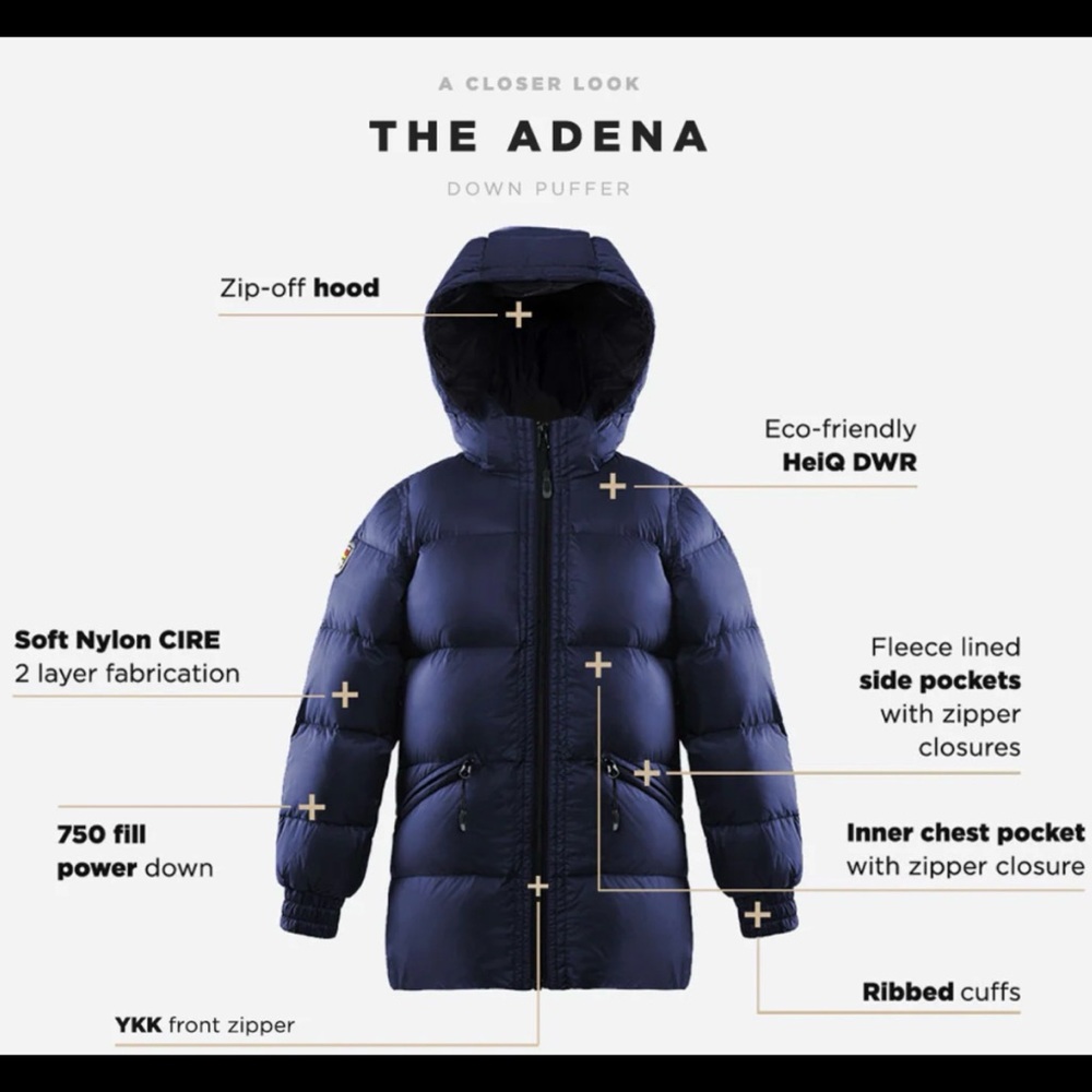 💙Triple F.A.T. Goose Adena Puffer Jacket- Youth (Big Girl)💙 - Picture 3 of 11
